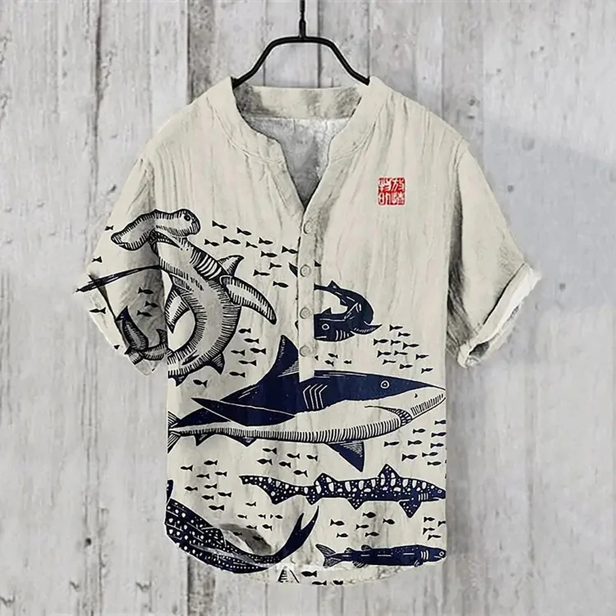 Lightweight and breathable linen shirt